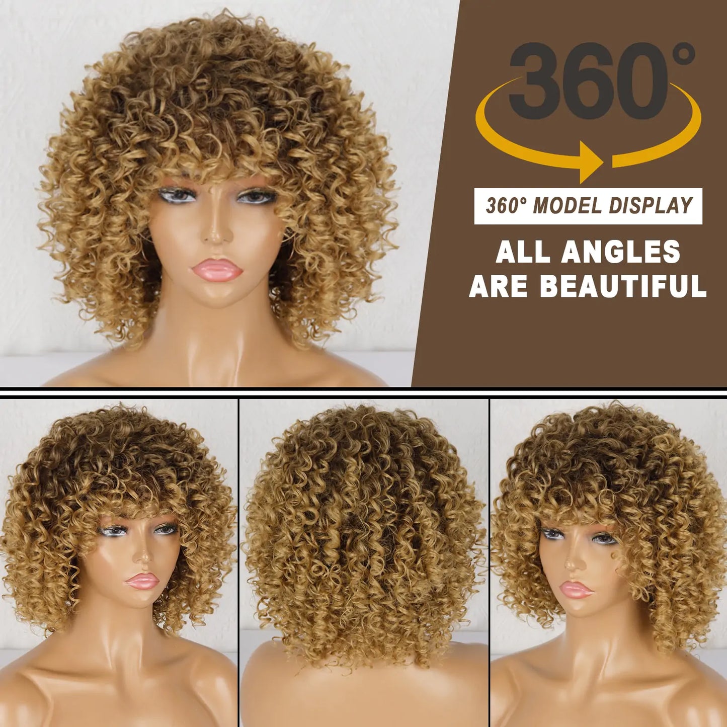 Afro Kinky Curly Wig